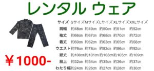 レンタルウェア